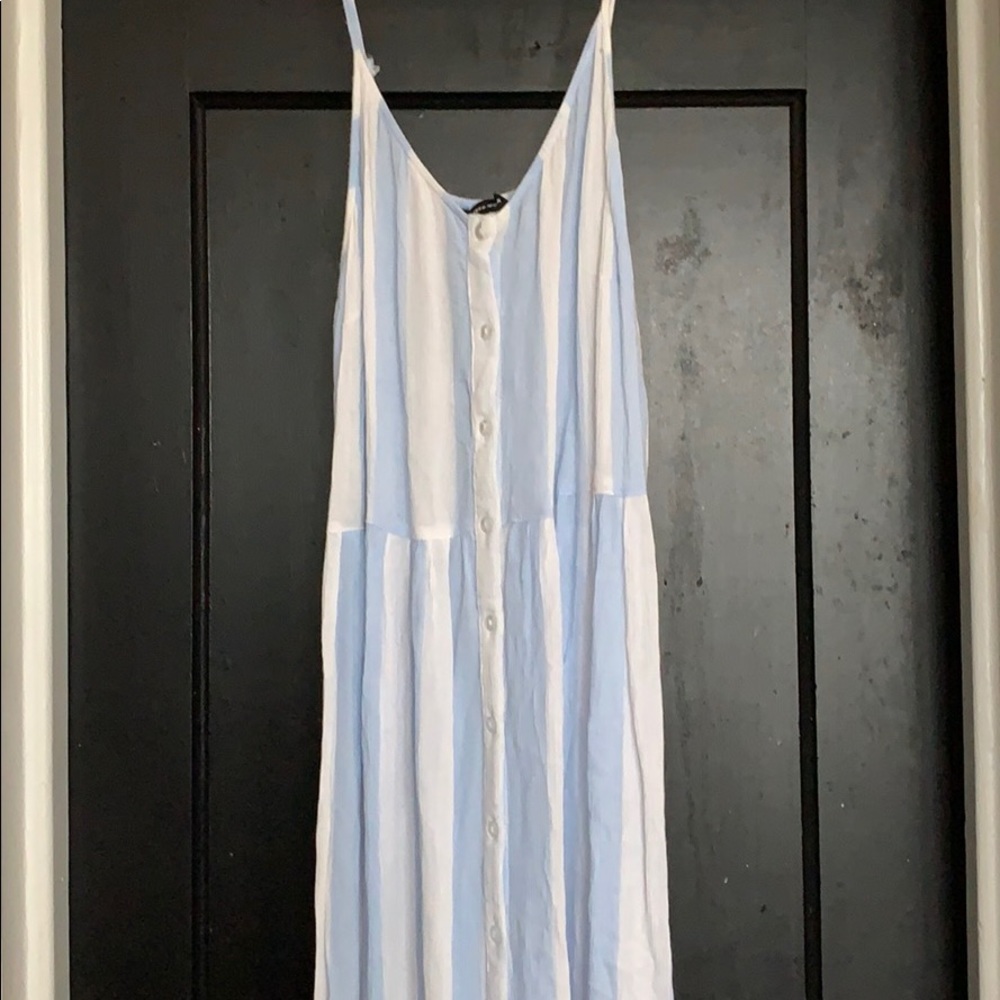 Vero Moda Striped Midi Dress